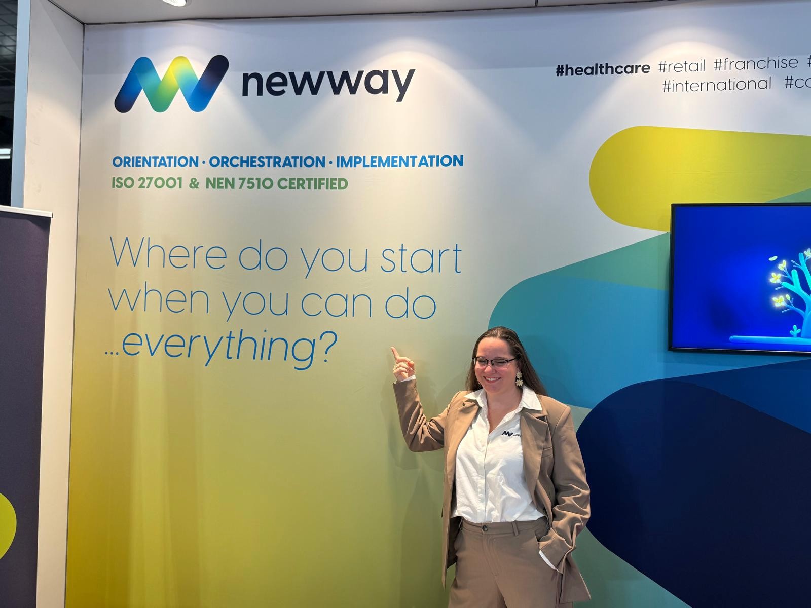Where do you start when you can do everything? De vraag van onze stand.